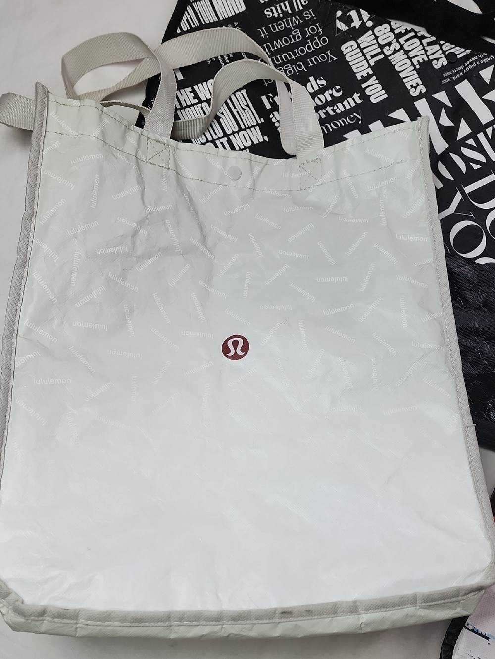3 Lululemon Shopping Bags Small Medium Large - Picture 5 of 8